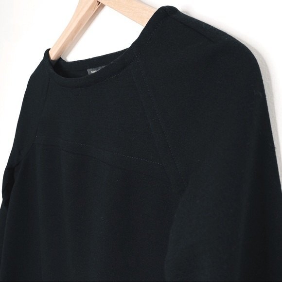 BANANA REPUBLIC Petite XXSP Black Top Long Sleeves Sweatshirt - Picture 7 of 13